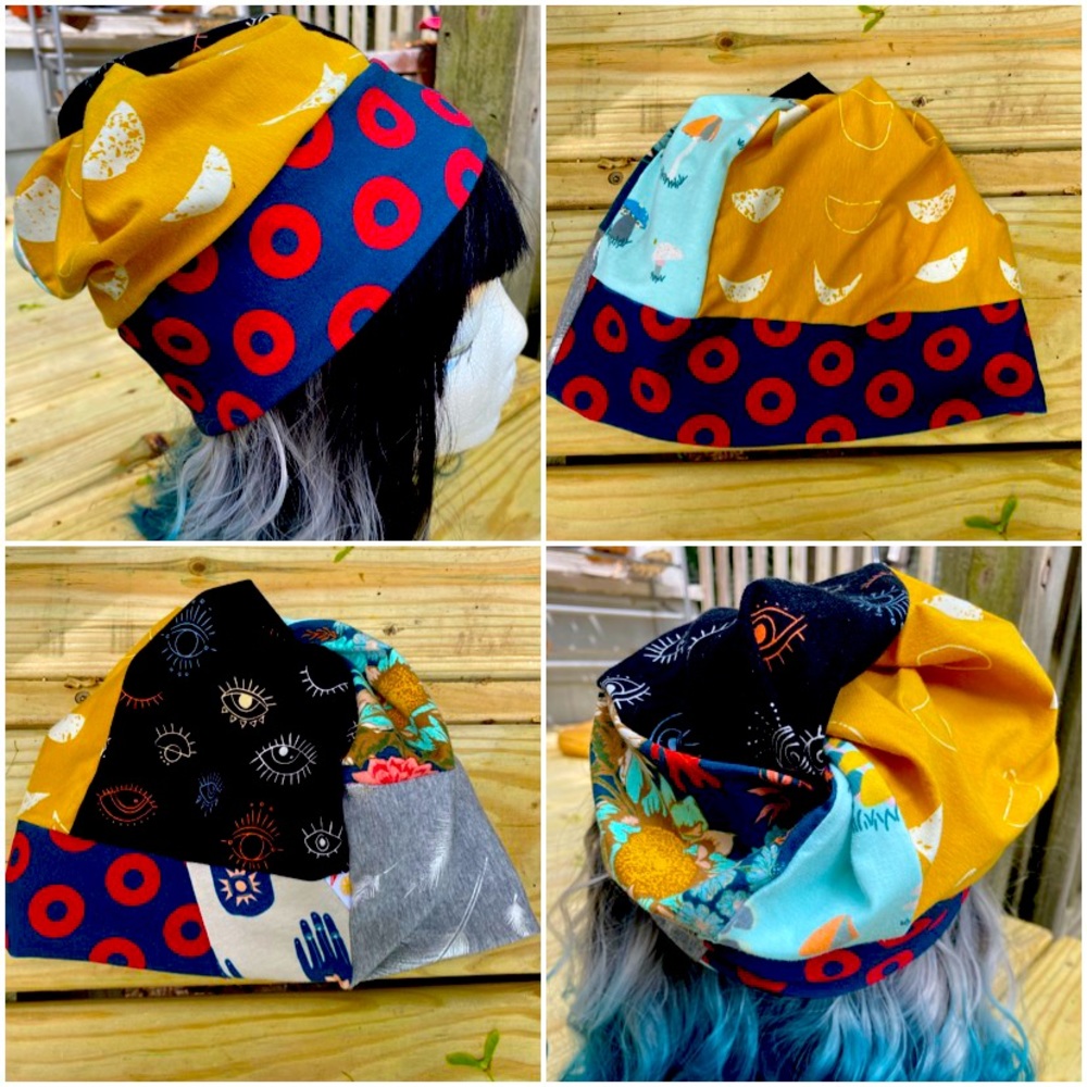 Patchwork Phish beanie Hat